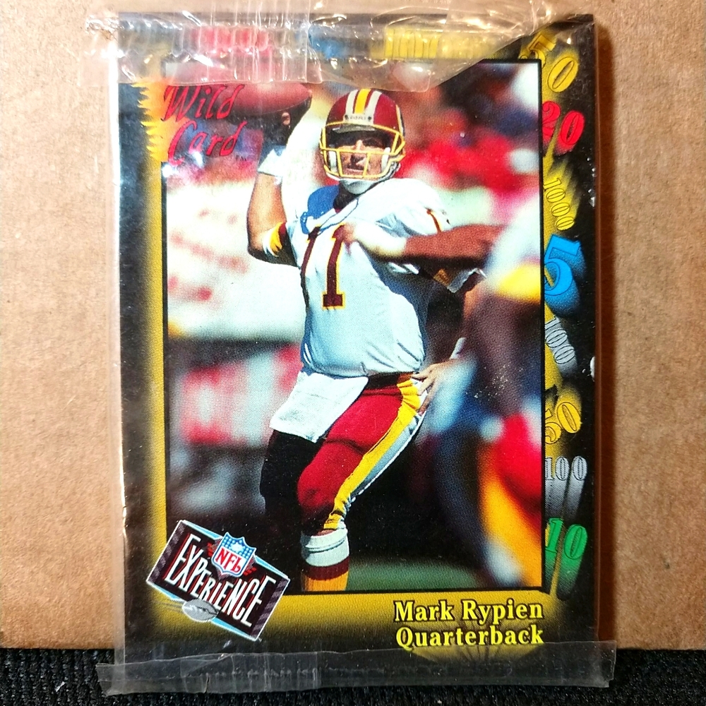 3/$25 📌1992 Wild Card NFL Experience NEW Pack Mark Rypien/Shane Company NWT